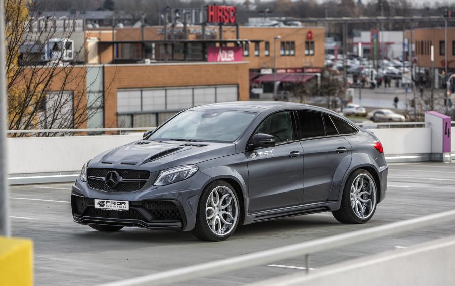 Mercedes-AMG GLE63 Coupe PDG800X WB in Black by Prior Design '2016